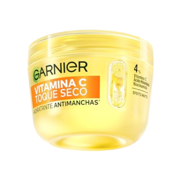 Hidratante Antimanchas Garnier - Vitamina C Toque Seco 85g