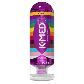 Lubrificante Íntimo e Gel de Massagem K MED - 2 em 1 203g