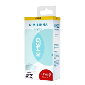 Preservativo K MED Invisível - Leve 8 Pague 6