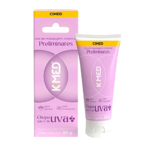 Gel de Massagem Preliminares K MED - Sabor Uva 50g