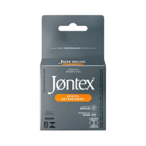 Preservativo Jontex Efeito Retardante c/ 3 Unid.