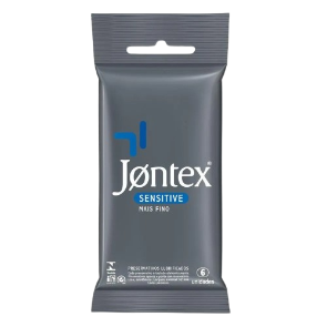 Preservativo Jontex Sensitive c/ 6 Unid.