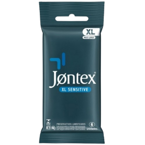Preservativo Jontex Sensitive Large XL c/ 6 Unid.