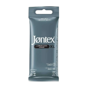 Preservativo Jontex Lubrificado Large XL c/ 6 Unid.