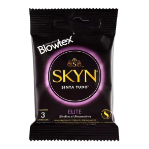 Preservativo Skyn Elite c/ 3 Unid. - Sem Látex