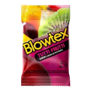 Preservativo Blowtex Tutti Frutti c/ 3 Unid.