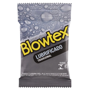 Preservativo Blowtex Lubrificado c/ 3 Unid.