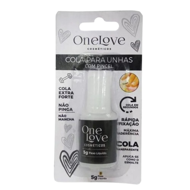 Cola para Unhas com Pincel One Love 5g
