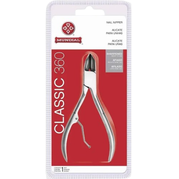 Alicate para Unhas Classic 360 Mundial