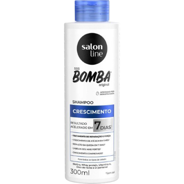 Shampoo Salon Line S.O.S Bomba Crescimento 300ml