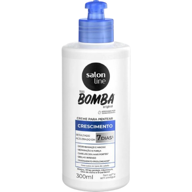 Creme para Pentear Salon Line S.O.S Bomba Crescimento 300ml