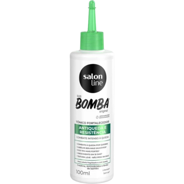 Tônico Fortalecedor Salon Line S.O.S Bomba Antiqueda e Resistência 100ml
