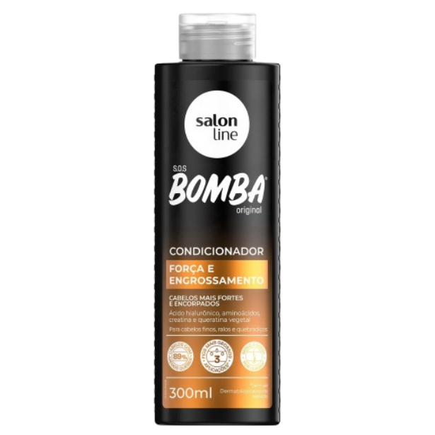 Condicionador Salon Line S.O.S Bomba Força e Engrossamento 300ml