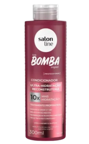 Condicionador Salon Line S.O.S Bomba Ultra-Hidratação Reconstrutora 300ml