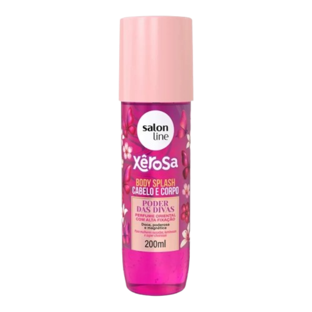 Body Splash Cabelo e Corpo Salon Line Xêrosa - Poder das Divas 200ml