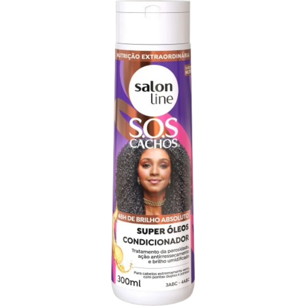 Condicionador Salon Line S.O.S Cachos Super Óleos 300ml
